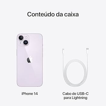 Apple iPhone 14 (256 GB) – Roxo | Amazon.com.br