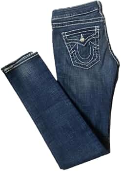 True Religion Disco Julie Big T Jeans Size 29 Blue at Amazon