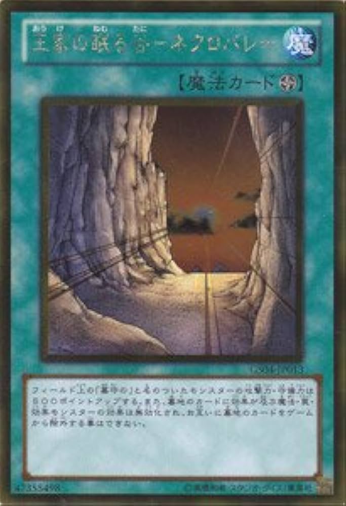 Amazon.co.jp: 遊戯王カード 王家の眠る谷－ネクロバレー GS04-JP013GR
