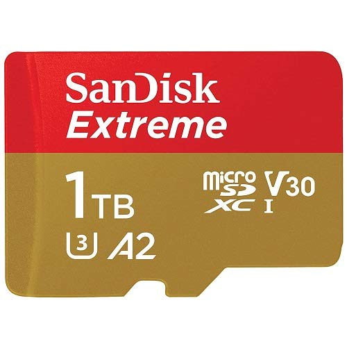 Amazon.com: Sandisk 1TB MicroSDXC Extreme Memory Card for Tablets