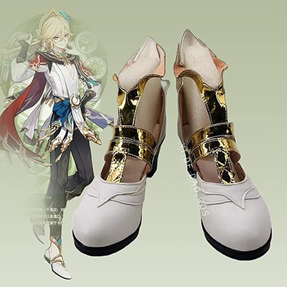 Amazon.co.jp: [FENGLEI] 原神 カーヴェ コスプレ衣装＋ウィッグ＋靴