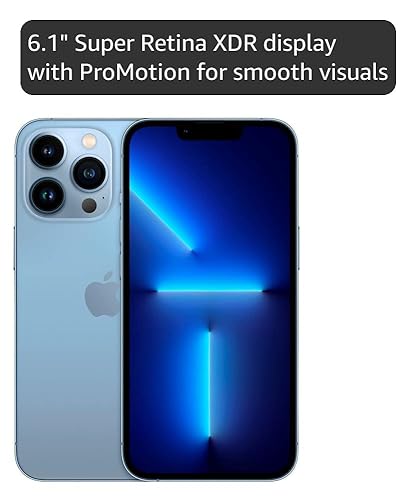 Amazon.com: Apple iPhone 13 Pro,256GB,Sierra Blue - 解鎖(翻新
