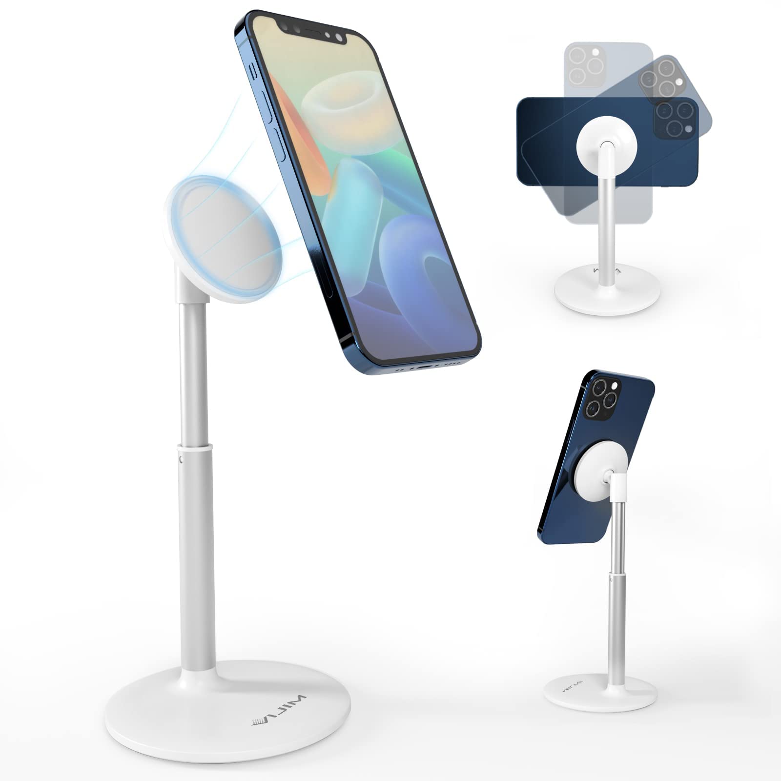 Amazon.co.jp: Ulanzi スマホホルダー 卓上 磁気マグネット 360°調整