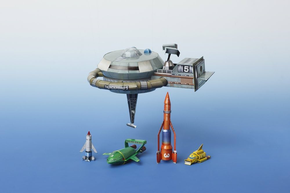 Amazon.co.jp: サンダーバード秘密基地・超リアル模型付き ～全長50cm