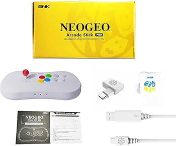 NEOGEO Arcade Stick Pro with 20 Pre-installed NEO-GEO Retro Games