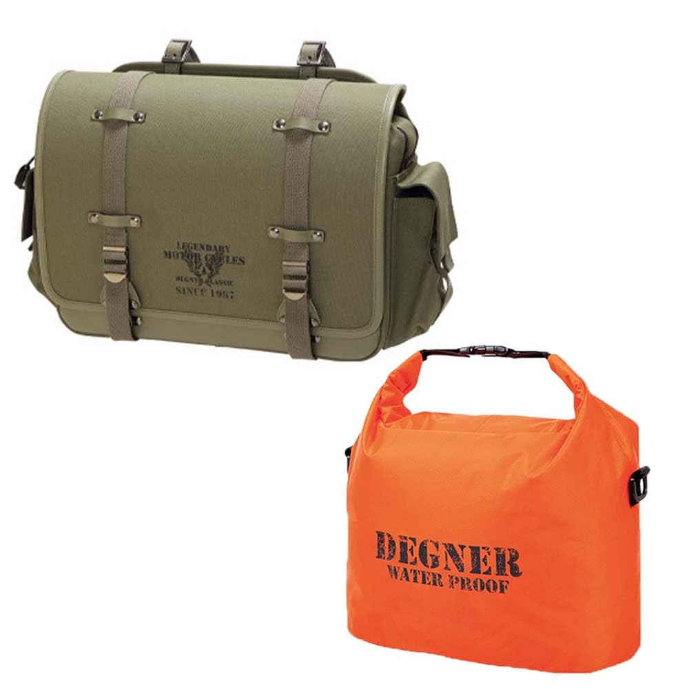 Amazon | デグナー (DEGNER) ミリタリーテイストナイロンサドルバッグ