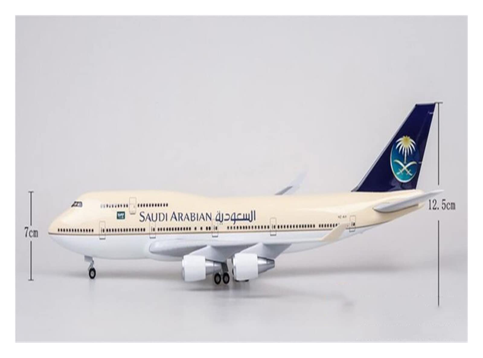 Amazon.co.jp: 1/150 スケール 47cm 飛行機 ボーイング 747 B747-400