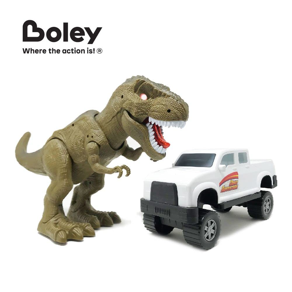 Amazon.co.jp: Boley Walking T-Rex 恐竜プレイセット