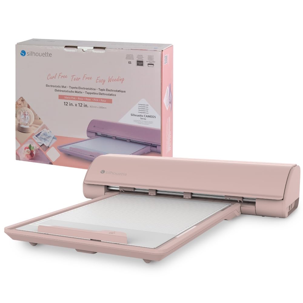 Amazon.co.jp: シルエットカメオ5 SilhouetteCameo5 マットピンク 静電