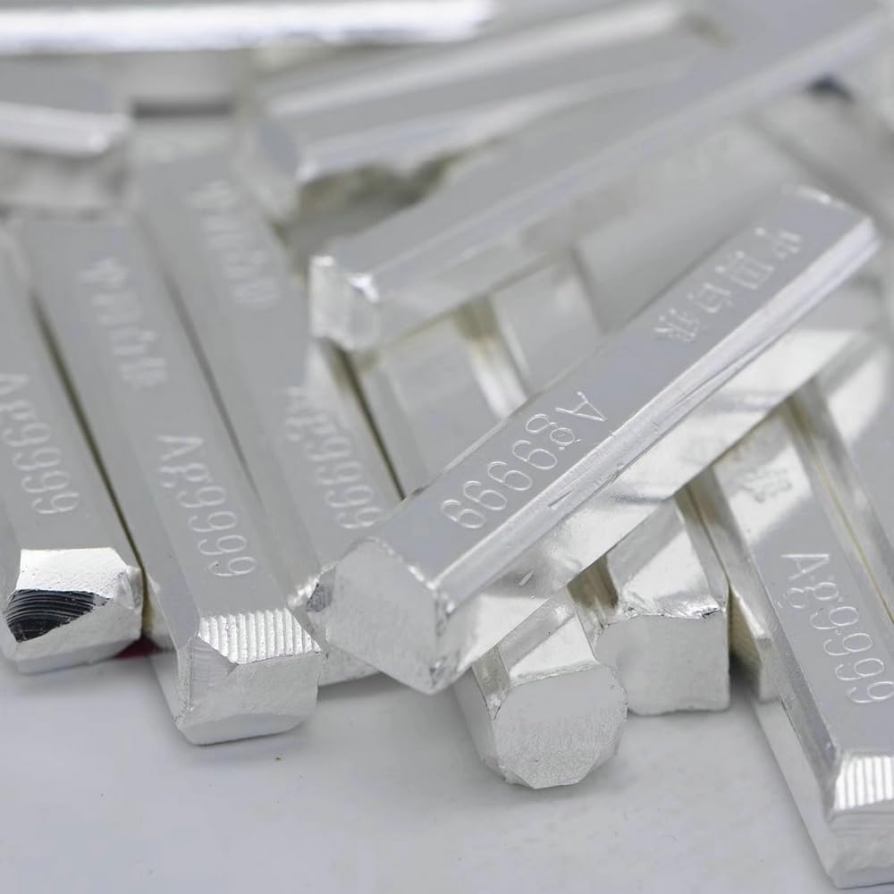 Amazon.co.jp: 1個 10/20/30/40/50G 高純度純度純銀バー シルバー