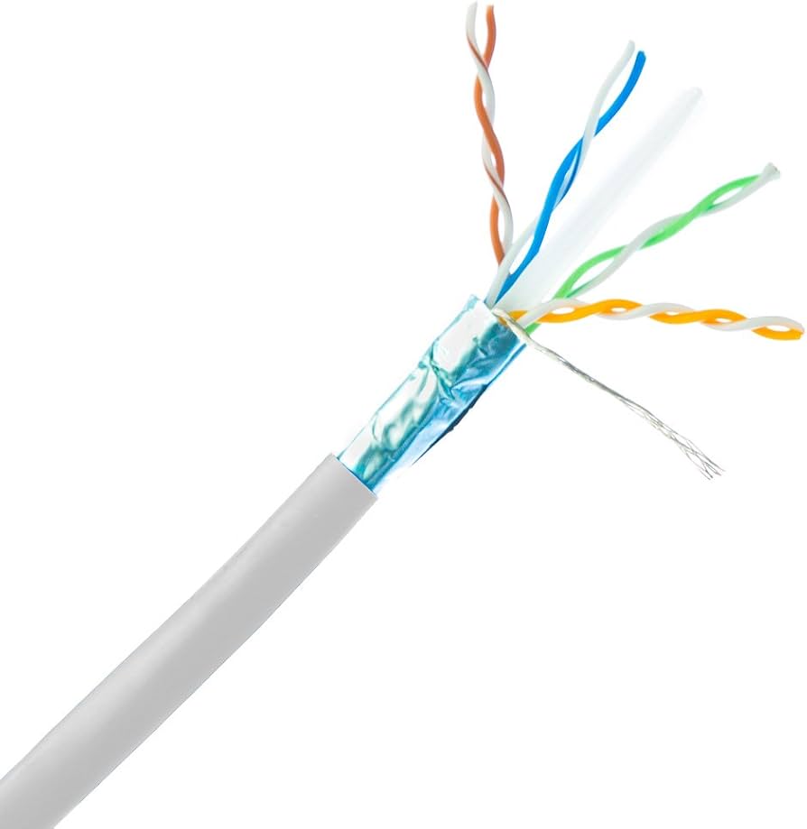 Amazon.com: CableWholesale 1000ft Shielded Cat6 Ethernet Cable