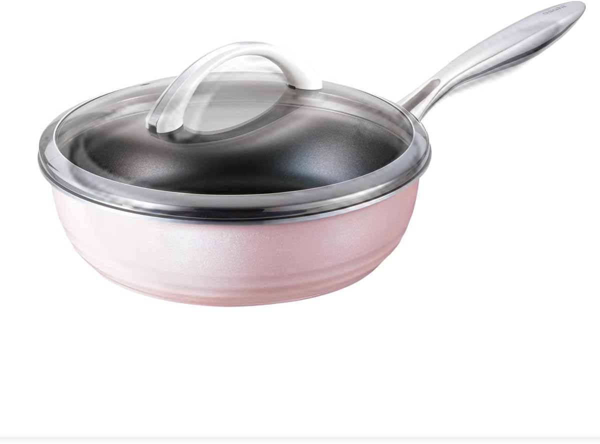 Amazon | アサヒ軽金属 フライパン 24 シャンパンピンク オールライト