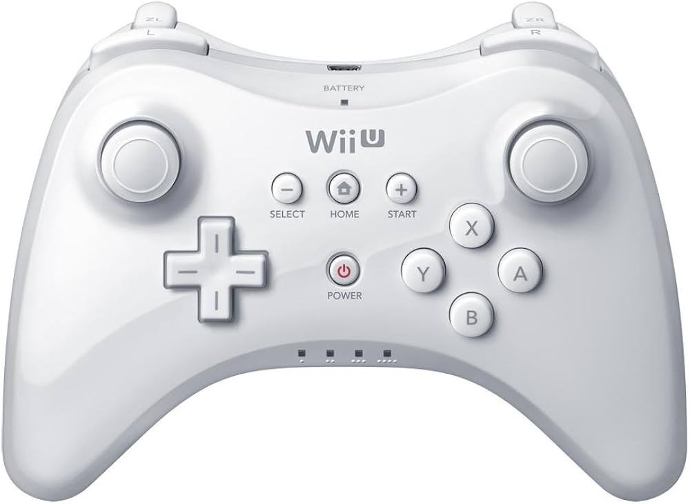 Amazon.co.jp: Wii U PRO コントローラー (shiro) : Video Games