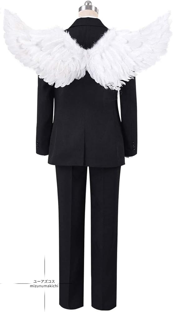 Amazon.co.jp: コスプレ衣装 チェンソーマン 天使の悪魔 衣装+羽+髪