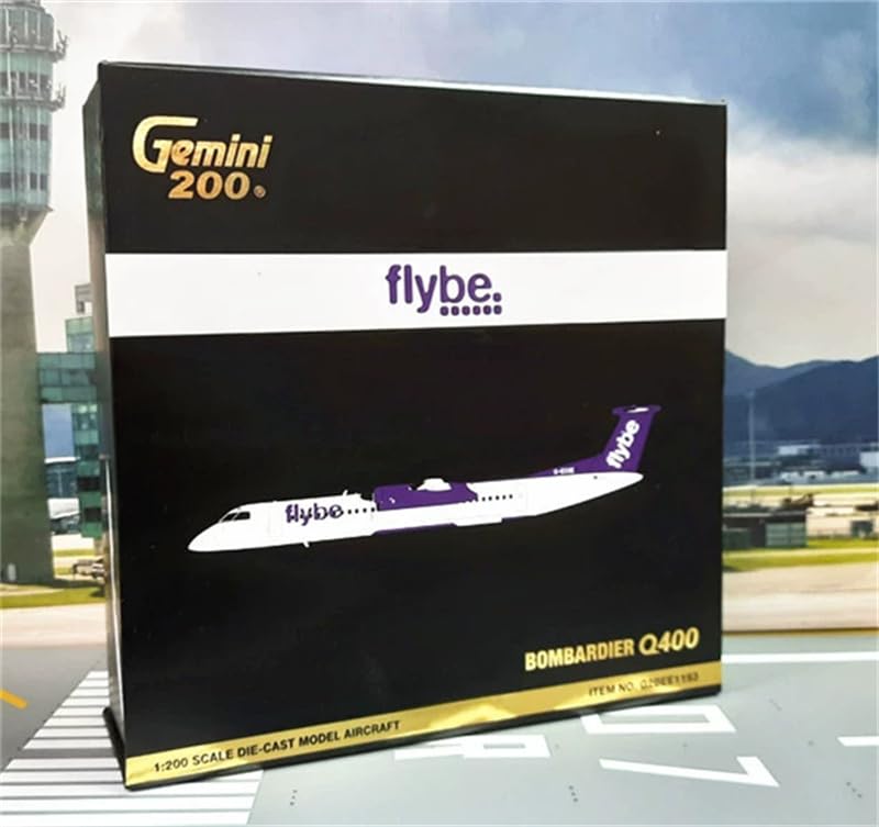Amazon.com: GeminiJets for Bombardier Dash 8 Q-400 Flybe G-ECOE 1