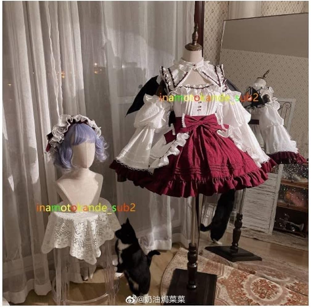 Amazon.co.jp: [らくすかい] レミリア・スカーレット コスプレ衣装