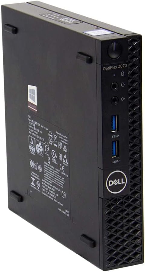 Dell OptiPlex 3070 Micro 9th Generation Mini Desktop PC - Windows