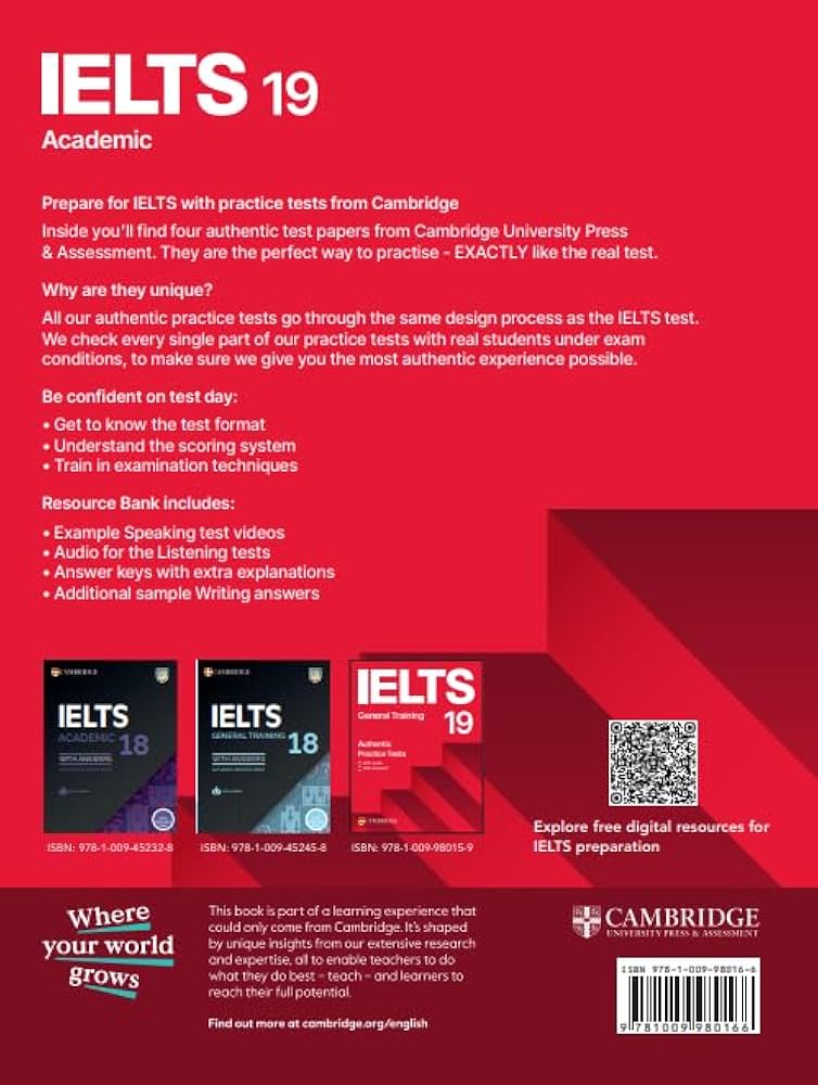 Amazon.co.jp: IELTS 19 Academic : Cambridge University Press