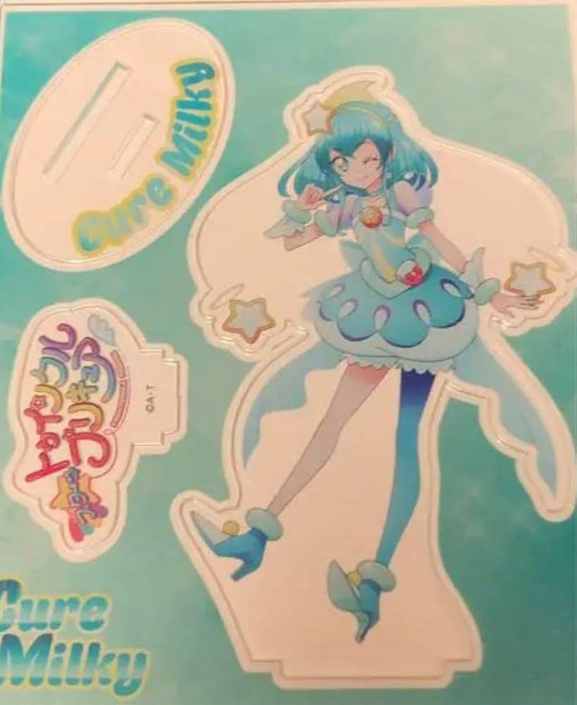 Amazon.co.jp: キュアミルキー アクリルスタンド アクスタ 羽衣ララ