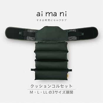 Amazon | キングジム 姿勢改善用品 aimani クッションコルセット M