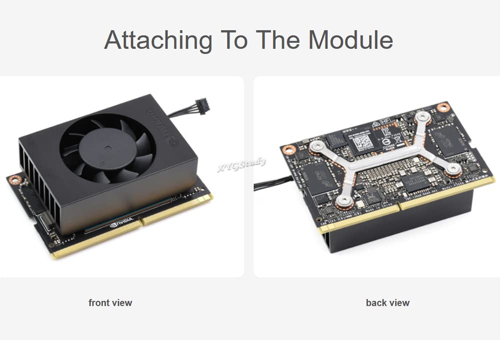 Amazon.com: XYGStudy Official Cooling Fan for Jetson Xavier NX