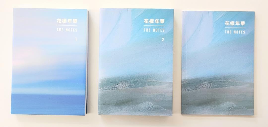BTS 花様年華 THE NOTES 1，2 日本語版 しおり ノート セット BTS ⁄