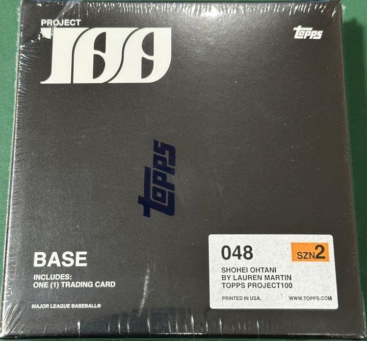Amazon.co.jp: 3999個 大谷翔平 Topps Project100 カード 48 : おもちゃ