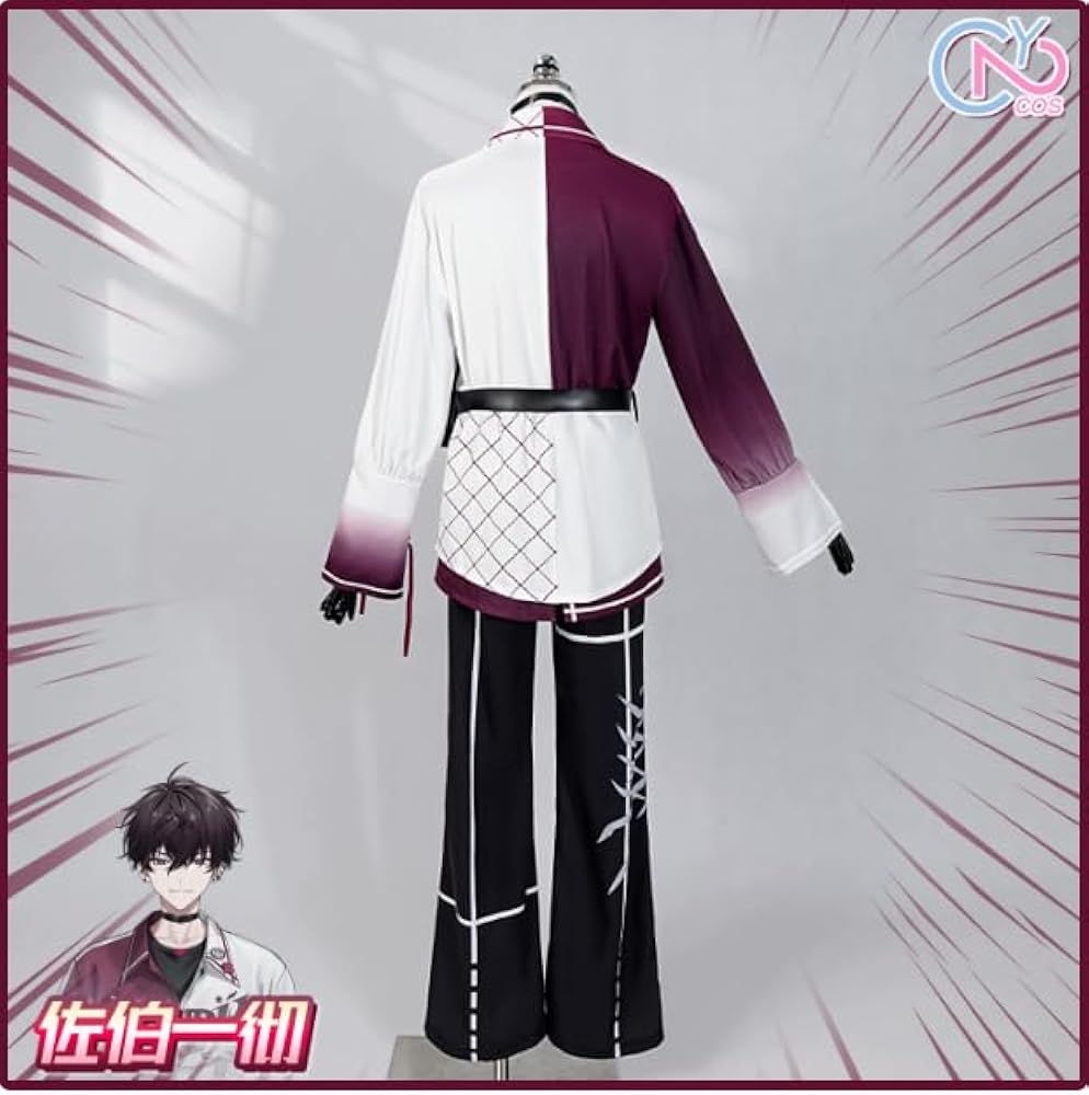 Amazon.co.jp: [66cos] 佐伯イッテツ コスプレ 衣装 にじさんじ