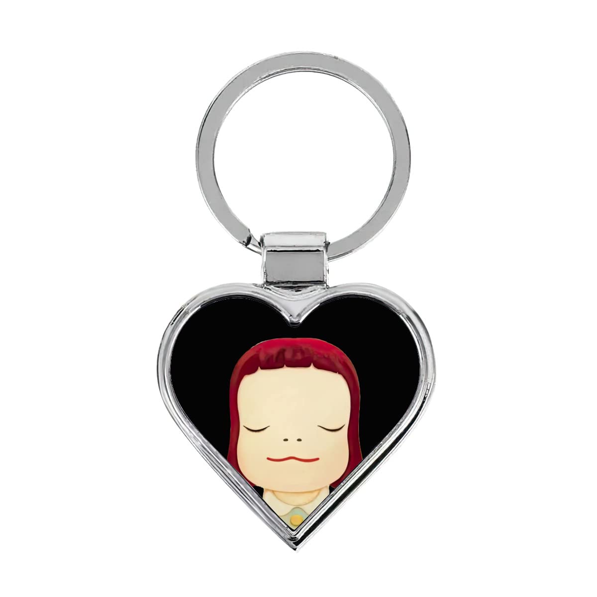 Amazon.co.jp: 奈良美智 キーホルダー 人気 キーリング バッグチャーム