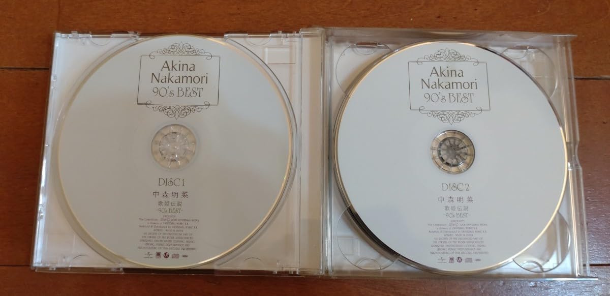 Amazon.co.jp: 入手困難 3CD DVD 中森明菜 歌姫伝説 ?90's BEST