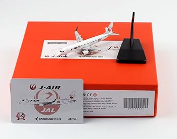 1/400 JCWings J-AIR Embraer E190STD日本航空 Amazon | JC Wings 1