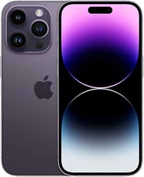 Amazon.com: Apple iPhone 14 Pro, 256GB, Deep Purple for Verizon