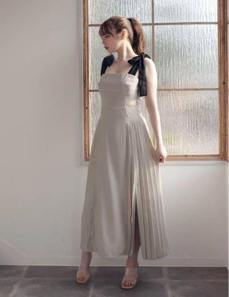 Amazon.co.jp: andmary ann ribbon pleats dress : 文房具・オフィス用品