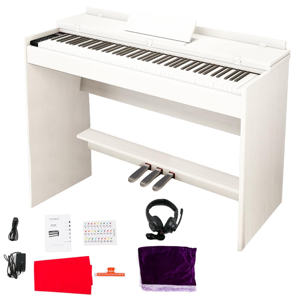 Amazon | Carina 電子ピアノ 88鍵盤 キーボード ハンマーアクション
