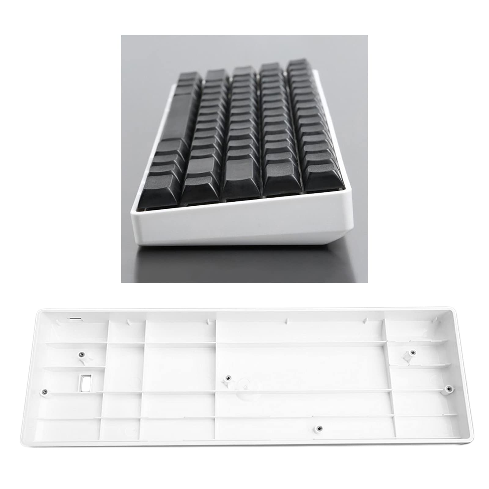 Amazon | Shiwaki GH60 P2 対応 60% プラスチック キーボード ケース