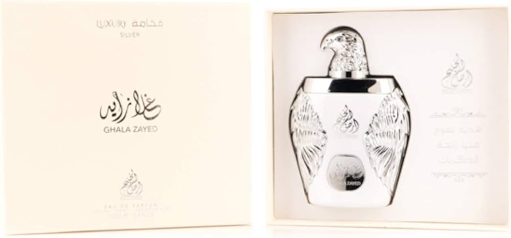 Amazon.com : Ard Al Khaleej Ghala Zayed Luxury Silver EDP Perfume