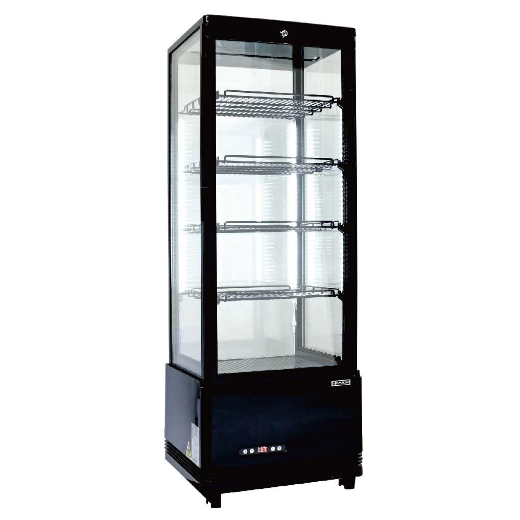 Amazon | レマコム 4面ガラス冷蔵ショーケース フォーシーズンシリーズ