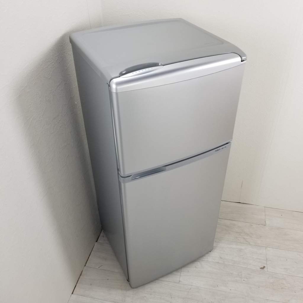 Amazon.co.jp: アクア 109L 2ドア冷蔵庫（直冷式）アーバンシルバー