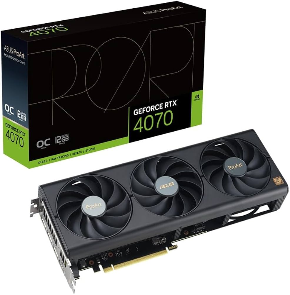 Amazon | ASUS ProArt GeForce RTX 4070 OC Edition 12GB GDDR6X