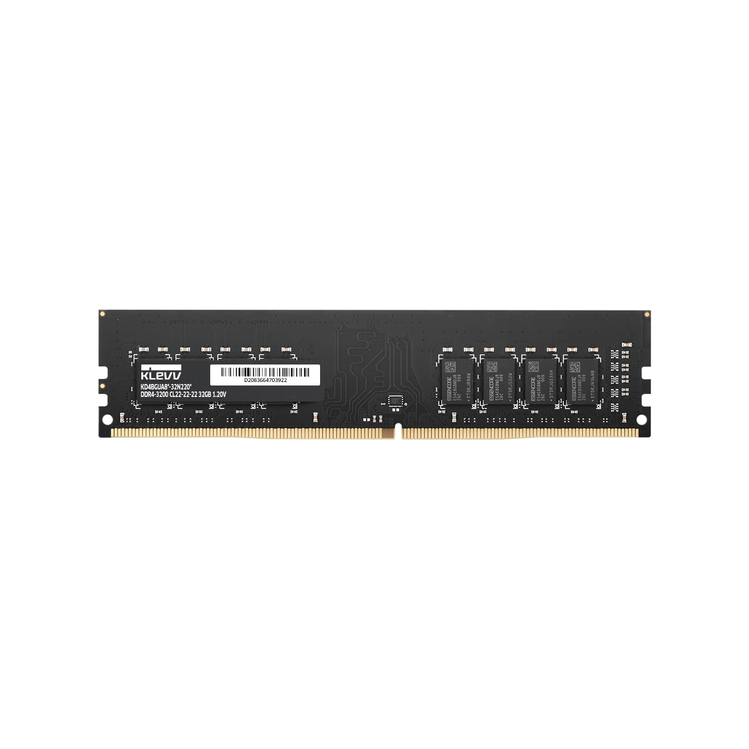 KLEVV DDR4 32GB (1x32GB) 3200MHz CL22 1.2V UDIMM Desktop Ram