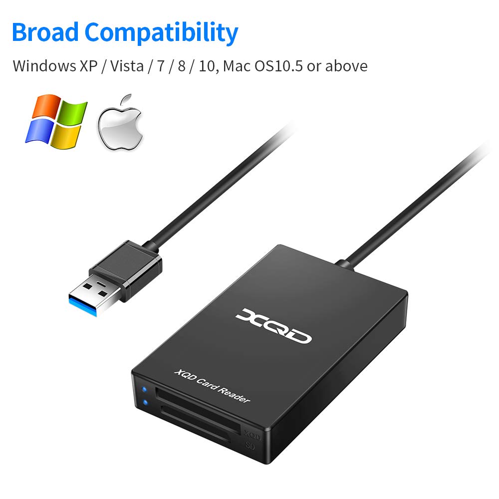 Amazon.com: XQD Card Reader USB 3.0 XQD SD Card Reader Sony XQD
