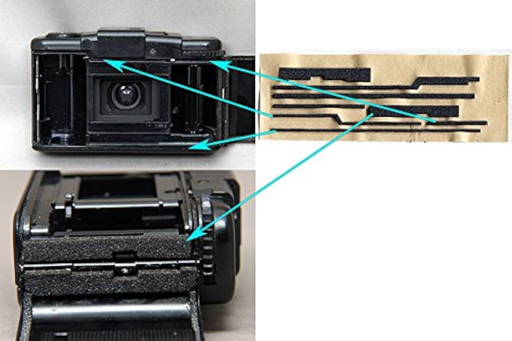 Amazon | Anchor LLC Olympus XA,XA2用裏蓋モルト貼り替えキット 黒