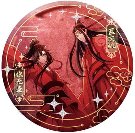 Amazon.co.jp: 魔道祖師 グッズ 魔道祖師 缶バッジ バッジセット 金属