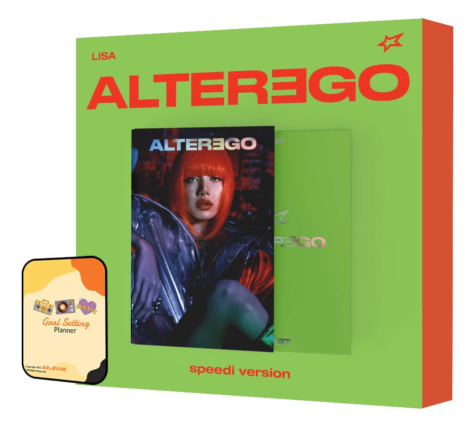 Amazon.com: LISA (BLACKPINK) Album - Alter Ego photobook speedi