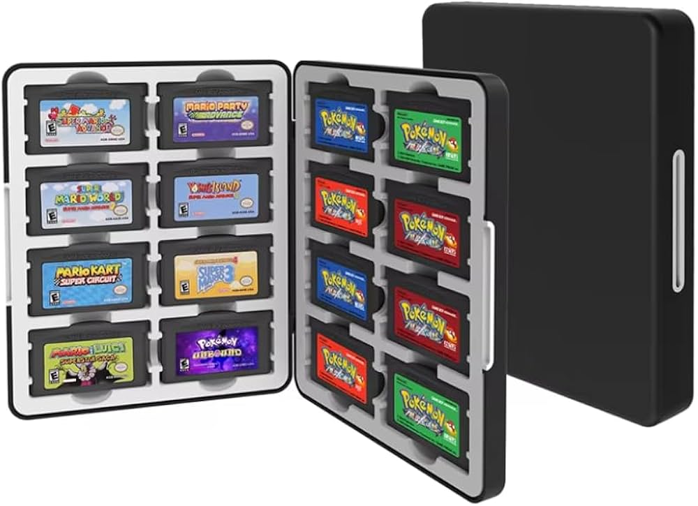 Amazon.co.jp: GBAソフト専用 収納 ケース 16個 可能 保管
