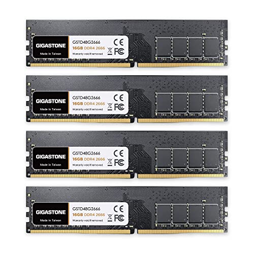 Amazon.co.jp: 【メモリ DDR4】GIGASTONE 16GBx4枚 (64GB Kit) DDR4