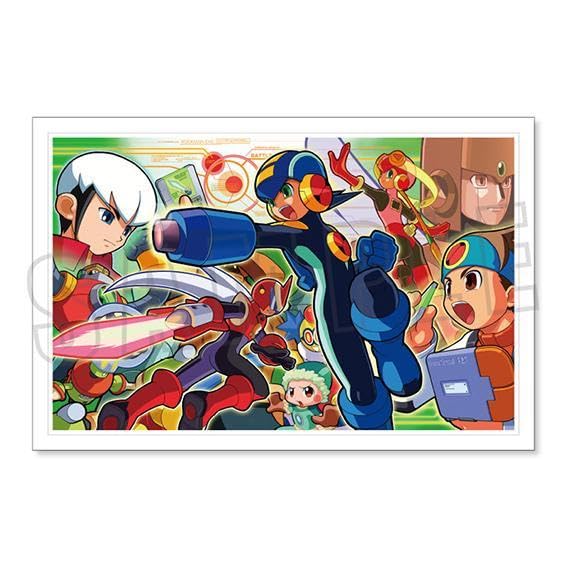 Amazon.co.jp: ロックマン 高精細イラスト ロックマンエグゼ 複製原画