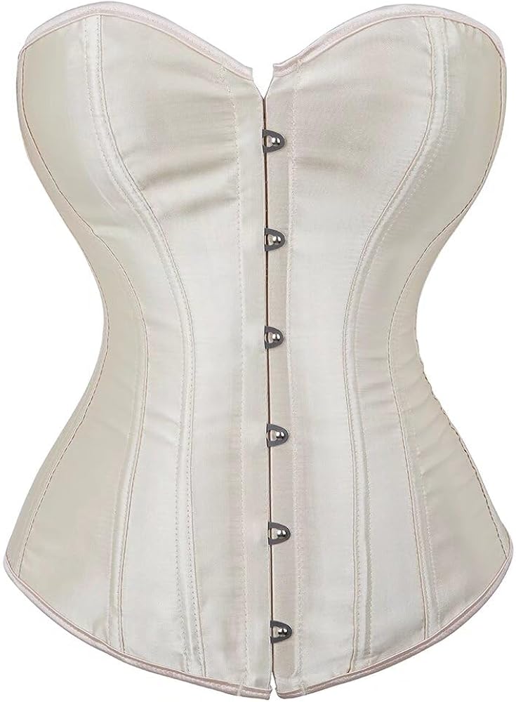 Amazon.com: Corset Top Bustier Vintage Lace up Lingerie Women