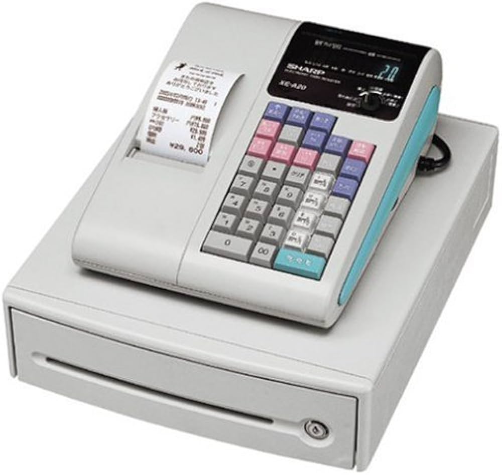 Amazon | シャープ 電子レジスタ グリーン XE-A20-G | レジスター本体