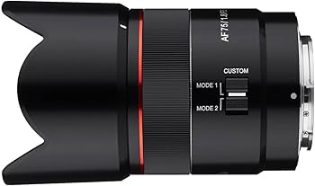 Amazon.com : Samyang AF 75mm F1.8 Auto Focus Telephoto Lens for